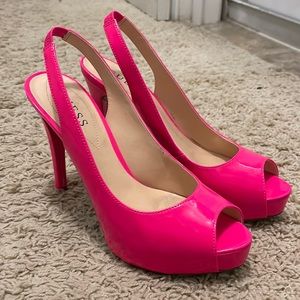 Pink Guess Heels
